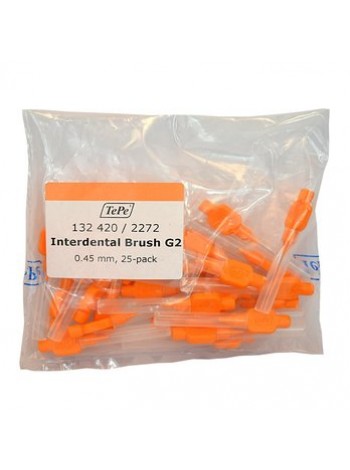 МЕЖЗУБНЫЕ ЁРШИКИ (ORIGINAL) 25 ШТ ОРАНЖЕВЫЕ